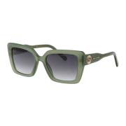 Marc Jacobs Stiliga solglasögon för soliga dagar Green, Dam
