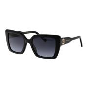 Marc Jacobs Stiliga solglasögon för soliga dagar Black, Dam
