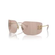 Miu Miu Stiliga solglasögon för kvinnor Pink, Dam