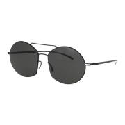 Mykita Stiliga solglasögon för kvinnor Mmesse003 Black, Unisex