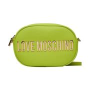 Love Moschino Fluorescerande Grön Syntetisk Axelväska Green, Dam