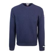 Paul & Shark Blå Crew Neck Sweater Regular Fit Blue, Herr