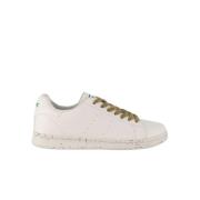 Acbc Vita Sneakers med Prickiga Detaljer på Sulan White, Herr