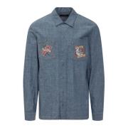 Seafarer Denim Skjorta Gregor Blue, Herr