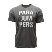 Parajumpers Grå Logo T-shirt Joel Gray, Herr
