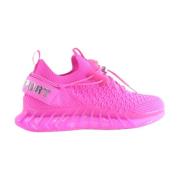 Plein Sport Fuchsia Sneakers för Aktiv Livsstil Pink, Dam