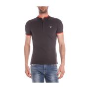 Armani Jeans Polo Shirts Black, Herr