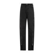 Rick Owens Svart Vax Bolan Bananbyxor Black, Herr