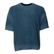 Roberto Collina Lyxig Svamp T-shirt Blue, Herr