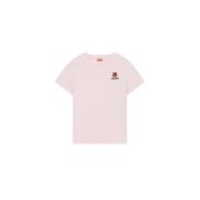 Kenzo Blomma Crest T-shirt Pink, Dam