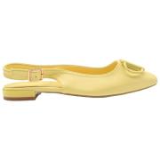 Laura Biagiotti Citron Kalv Sandal Sneakers Yellow, Dam