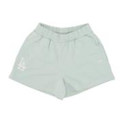 New Era Mint/White Lifestyle Shorts för Kvinnor Green, Dam
