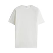Aspesi Bomull T-shirt i Vit White, Herr