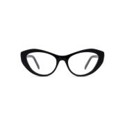 Givenchy Cat Eye Glasögon med Pärlor och Strass Black, Dam