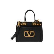 Valentino Vintage Pre-owned Laeder handvskor Black, Dam