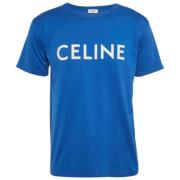 Celine Vintage Pre-owned Tyg toppar Blue, Dam