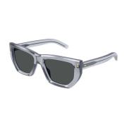 Gucci Fyrkantig Geometrisk Solglasögon Gg1520S 004 Gray, Unisex