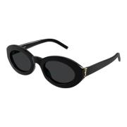 Saint Laurent Mode Solglasögon SL M136 Black, Dam