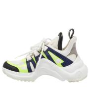 Louis Vuitton Vintage Pre-owned Laeder sneakers Multicolor, Dam