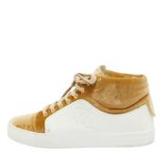 Chanel Vintage Pre-owned Gummi sneakers Yellow, Dam