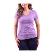 Liu Jo Klassisk T-shirt Purple, Dam