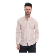 Càrrel Randig Button-Down Casual Skjorta Multicolor, Herr