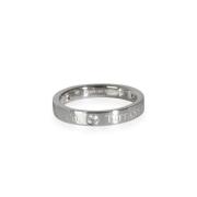 Tiffany & Co. Pre-owned Pre-owned Platina ringar Gray, Dam