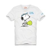 MC2 Saint Barth Snoopy Padel Club T-shirt White, Herr
