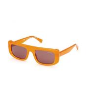 Guess Stiliga solglasögon för män och kvinnor Orange, Unisex