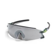 Oakley Svarta solglasögon med grå linser Black, Unisex