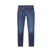 Ralph Lauren Autentiska Turkiska Denim Skinny Jeans Blue, Dam