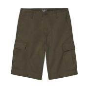 Carhartt Wip Cargo Shorts - Cypress Rinsed Green, Herr