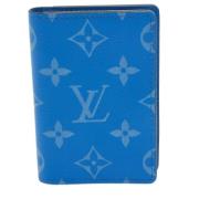 Louis Vuitton Vintage Pre-owned Belagd canvas plnbcker Blue, Herr