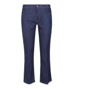 Fay Denim Jeans Komposition Italien Tillverkad Blue, Dam