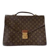 Louis Vuitton Vintage Pre-owned Canvas louis-vuitton-vskor Brown, Dam