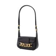 Valentino Laeder handvskor Black, Dam