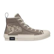Dior Canvas Sneakers Brun Aw23 Brown, Herr