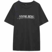 Anine Bing T-Shirts Black, Dam
