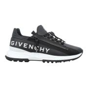 Givenchy Svart/Vit Spectre Dragkedja Sneakers Black, Herr