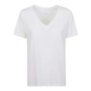 Majestic Filatures Vita Lyocell Bomull T-shirts Polos White, Dam