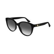 Gucci Stiliga solglasögon Svart Gg0631S Black, Dam