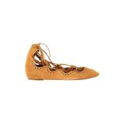 Isabel Marant Pre-owned Pre-owned Mocka lgskor Brown, Dam