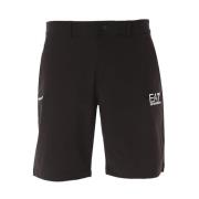 Emporio Armani EA7 Shorts med dragkedja Black, Herr