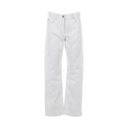 Valentino Vintage Pre-owned Bomull jeans White, Dam