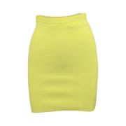 Alexander Wang Pre-owned Pre-owned Polyester nederdelar Yellow, Dam