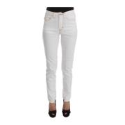 Roberto Cavalli Slim-fit Jeans White, Dam