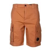 C.p. Company Cargo Bermuda Shorts i bomull Orange, Herr