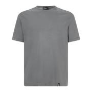 Drumohr Klassisk T-shirt för män Gray, Herr