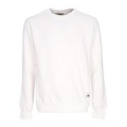 CAT Essential Crewneck Sweatshirt Lättvikt Streetwear White, Herr