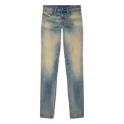 Diesel Tapered Jeans - 2023 D-Finitive Blue, Herr